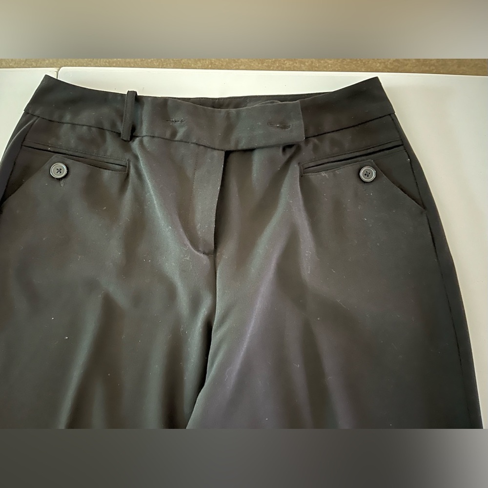 Larry Levine Classic Black Trousers